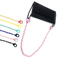 Plastic Hanging Rope Necklace Face Lanyard Glasses Holder Traceless Ear Hanging Rope Two Hooks Plastic Hanging Rope Necklace Face Lanyard Glasses Holder Traceless Ear Hanging Rope Two Hooks Nylon injection acrylic Hot Sale N