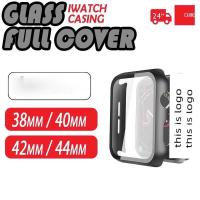 เคสกระจกกันรอยคลุมรอบหน้าจอ Smart watch case (ใส่ได้เลยโดยไม่ต้องติดฟิล์มกระจก)ใช้ได้ของSmartwatch เเท้เท่านั้น