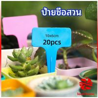 Thaihome ป้ายพลาสติก mini ป้ายชื่อแคคตัส ป้ายชื่อสวน ป้ายไม้ดอกไม้ garden label