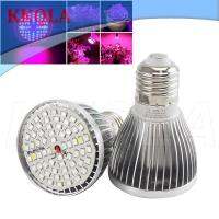 QKKQLA 9W Powerful 60 LED Plant Grow Lights Bulb Full Spectrum Growing UV IR for Indoor Flower Vegs Grow Tent Box Hydro System