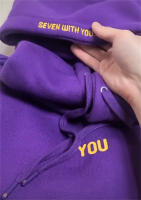 Jimin hoodie purple sweatshirt same style jacket jimin with you hoodies