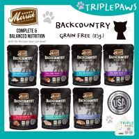 ￼(พร้อมส่ง)Merrick Backcountry Grain Free Wet Cat Food Cuts in Gravy Recipe ขนาด 85g อาหารแมวโฮลิสติกจากอเมริกา