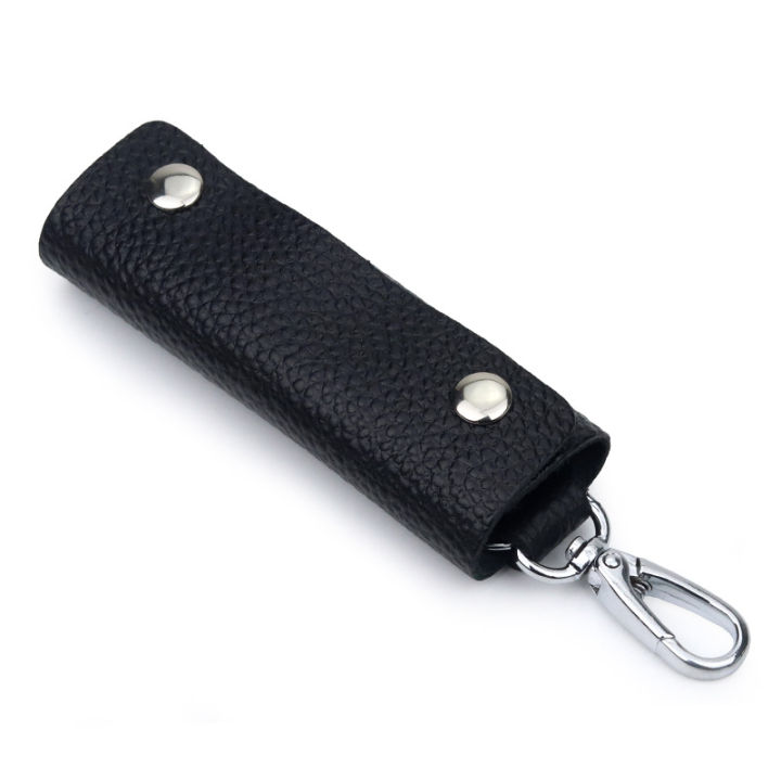 compact-key-bag-chain-key-ring-pocket-key-collector-key-wallet-leather-key-pouch-keychain-organizer