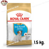 สุดปัง ส่งฟรี ? Royal Canin Jack Russell Puppy อาหารสำหรับลูกสุนัขพันธุ์แจ็ค รัสเซล ช่วงหย่านม-10เดือน ขนาด 1.5 kg.   ✨