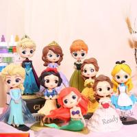 【Ready Stock】 ✹ C30 Disney Frozen Princess Anna Elsa Action Figures Model Dolls Collection Birthday Gift Kids Toys