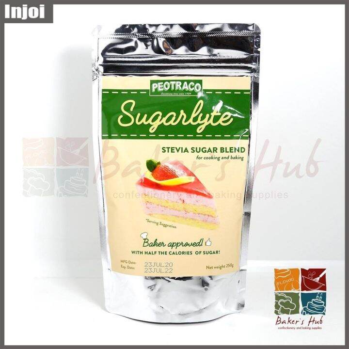 Injoi Peotraco Sugarlyte Stevia Sugar Blend 250g Lazada PH