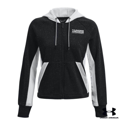 Under Armour UA Womens Rival Full-Zip Hoodie อันเดอร์ อาร์เมอร์ เสื้อออกกำลังกาย สำหรับเพศหญิง