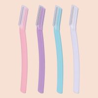 1/4Pcs Womens Razors Makeup Facial Eyebrow Lip Razor Hair Remover Sharp Stainless Steel Cutting Knife Safety Razor