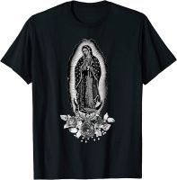 Personalized Tshirt for men women NEW Our Lady Virgen De Guadalupe Virgin Mary T-Shirt Custom Gifts