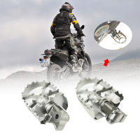 สำหรับ BMW F800GS F700GS F650GS F 800 700 650 F800 F700 F650 GS รถจักรยานยนต์สแตนเลสเท้าตอกพักเท้า Footpegs ส่วนที่เหลือเท้า