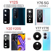 FoxFix เลนส์กระจกกล้องถ่ายรูปหลังสำหรับ VIVO Y12S Y20 20S Y76 Y77 5G แทนที่ด้วยกาว V2124 V2169 V2026 V2043 V2029