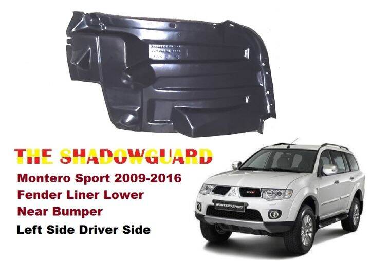 Lower Fender Liner Driver Side Mitsubishi Montero Sport Lazada PH