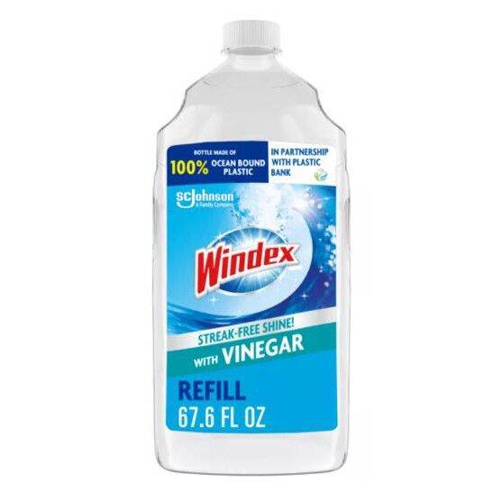 Windex Glass Cleaner Refill Original or With Vinegar (2liters) Lazada PH