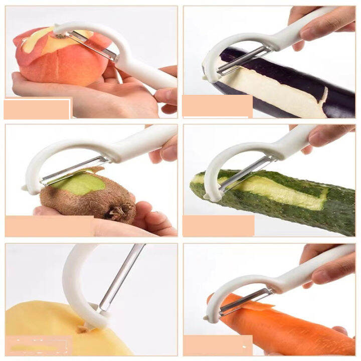 Fruit vegetable paring knife planing Stainless Steel Peeler Lazada PH