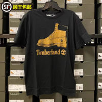 TIMBERLANDS เสื้อยืดแขนสั้นผ้าฝ้ายเสื้อคอกลม CasualT ฤดูร้อน