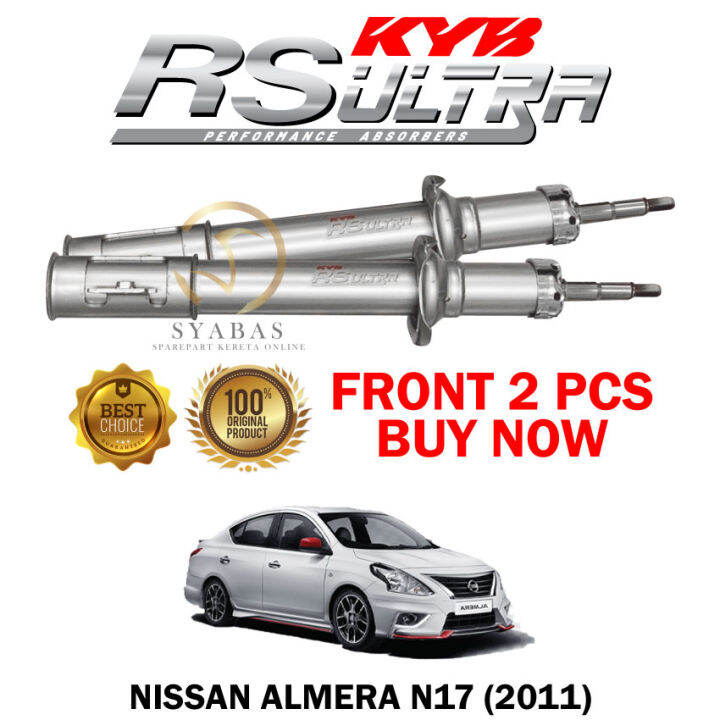 Nissan Almera New Front Rear Or Set Original Absorber Kyb Rs