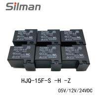 TIANBO Relays HJQ-15F-S -H -Z 05V/12V/24VDC 20A 5/6Pin a group of normally open 5-pin 30A240VAC Skywave relay automotive