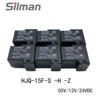 TIANBO Relays HJQ-15F-S -H -Z 05V/12V/24VDC 20A 5/6Pin a group of normally open 5-pin 30A240VAC Skywave relay automotive