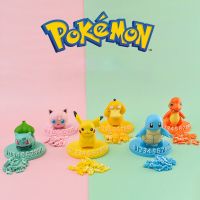 【LZ】⊕  Número Pokémon Figura Modelo Temporário Pikachu Estacionamento Charmander Squirtle Plate Decorações Interiores para Carros