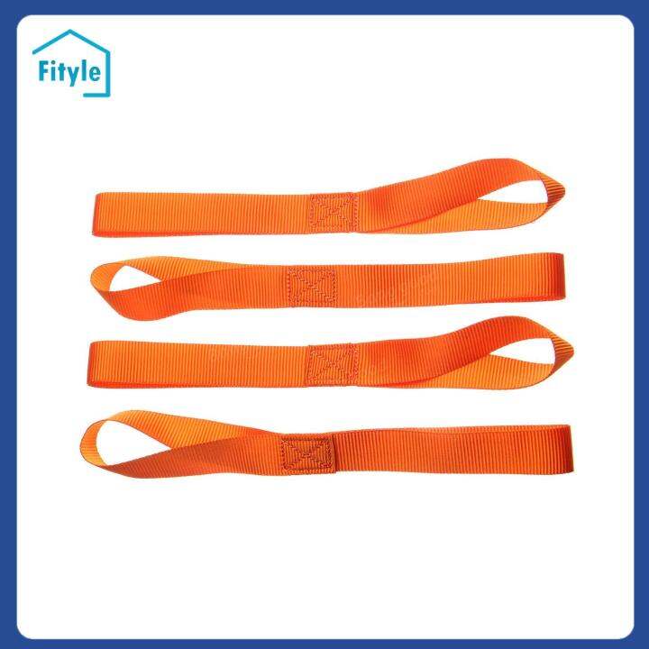 Fityle 5 Pieces Soft Loop Nylon Vehicle Moving 8800lbs Breaking