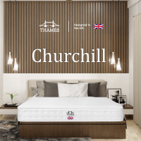 Thames ที่นอนพ็อกเก็ตสปริง รุ่น Churchill หนา 10 นิ้ว ช่วยรองรับสรีระลดสาเหตุของการปวดหลัง