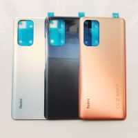 【Small M trend phone case】 ที่ครอบสำหรับ Xiaomi กระจกด้านหลังของแท้ Redmi Note 10 Pro เคสแบตเตอรี่สำรองประตูหลังฝาครอบด้านหลัง Note10 Pro