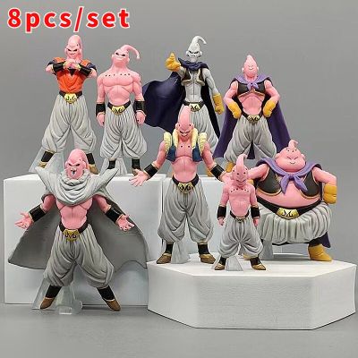 ZZOOI Dragon Ball ZERO Majin Buu Figurine DBZ Figure Set Super Saiyan Action Figures Collection Model Toys for Children Gifts