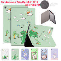 เคสซัมซุงกาแล็กซีแท็บ S5E 10.5นิ้ว T720 SM-T725 2019หนัง PU เคสสำหรับ Samsung Tab S5e 10.5แท็บเล็ตเคส