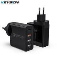 KEYSION 48W 4 Cổng Sạc Nhanh PD Type C Sạc USB Cho 13 Máy Tính Bảng QC 3.0