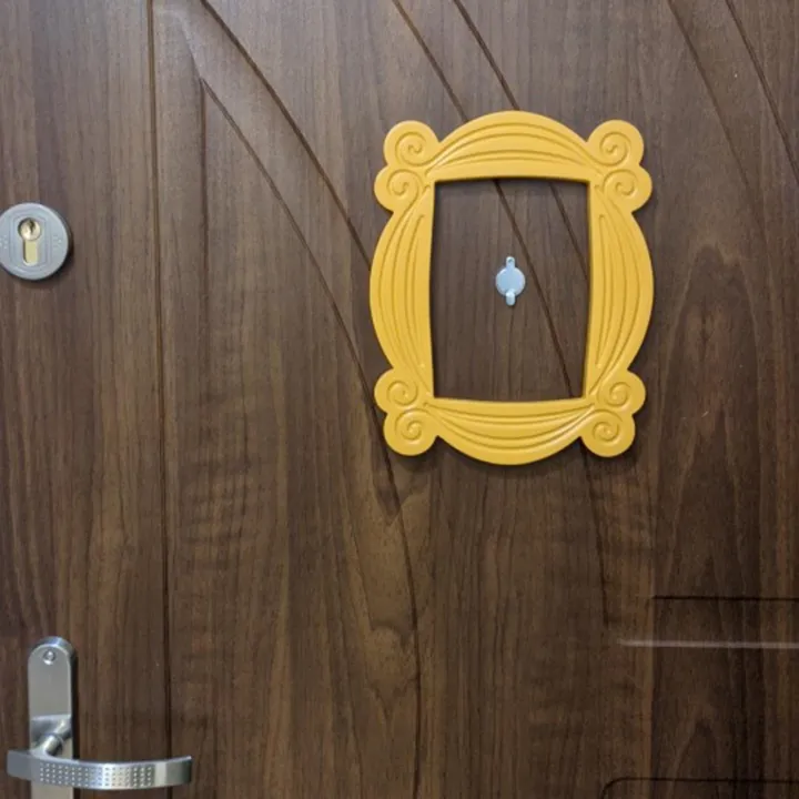 【hot】 Handicraft Peephole Frame Picture Frame Photo Frame Friends TV