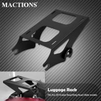 Motorcycle Detachable Two Up Tour-Pak Pack Mount Luggage Rack For Harley Touring Road King Street Glide FLHR FLHX FLTRX 14-2022