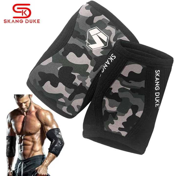 SkangDuke 1Pair 7MM Elbow Pads Dumbbells Crossfit Gym Weights