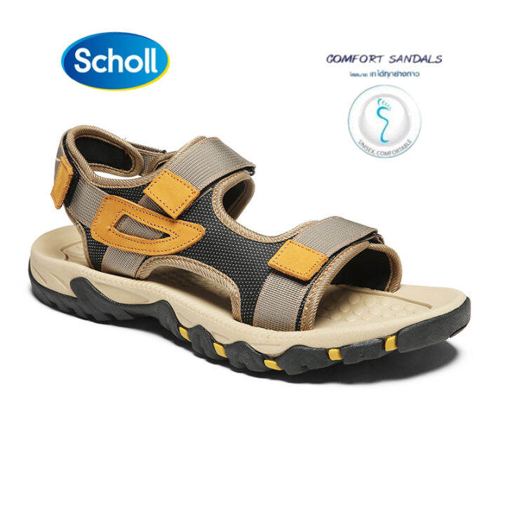 scholl-รองเท้าสกอลล์-มาริโอ้-mario-รองเท้าสำหรับผู้ชายและผู้หญิง-รองเท้าสุขภาพ-plus-size-eu38-eu47-eu46-รองเท้าแตะสกอลล์รุ่น-cyclone-twotone