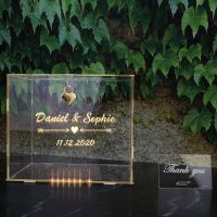 ¤✘◇ Wedding Card Box Acrylic Lock Personalized Clear Acrylic Wedding Card Box - Card - Aliexpress