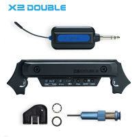 X2 DOUBLE fingered guitar playing board microphone pickup sound hole without opening noise reduction coil electric box built in