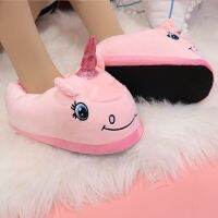 [Flying shoes]ยูนิคอร์นผู้หญิง Sandal Kamar Tidur ผู้หญิงในร่ม-ผ้าฝ้ายอุ่นๆสำหรับฤดูหนาว Aliexpress