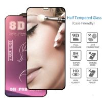 Suitable For 8D Tempered Glass for Iphone 11 11Pro 11ProMAX Screen Protector Mirror Protective Safety Film Apple 6 7 8 Plus 6s X XR XS Max