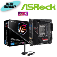 ASROCK MAINBOARD (เมนบอร์ด) 1700 ASROCK Z690 PHANTOM GAMING-ITX/TB4 ประกันศูนย์ เช็คสินค้าก่อนสั่งซื้อ