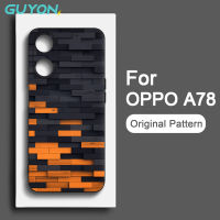 Guyon เคส OPPO A78 4G 5G นิ่มลายดีไซน์ใหม่ดั้งเดิม,ซิลิโคนกันกระแทก