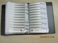 0402 SMD ต้านทานหนังสือตัวอย่าง,170ค่า X 48Pcs = 8160Pc ตัวอย่างชุดสำหรับ DIY