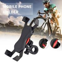 Universal Motorcycle Bicycle Phone Holder 360 Rotating Mobile Phone Navigation Holder Riding Supplies For 3.5-6.5 Inch Phones
