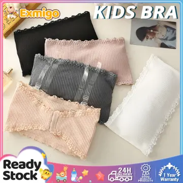 Cotton Kids Underwear Bra Clothes Children Vest Fashion Baby Bra For 10  Years Old Teens Girl