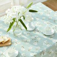 Morris8 100x100/140x140/130x180cmCotton Linen Table Cloth Rectangular Waterproof Oil Proof Tablecloth Coffee With PU Coating