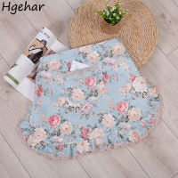 Half-length Short Floral Aprons Women Household Kitchen Cooking Antifouling Apron Restaurant Florist Coffee Shop Overalls Pocket Aprons