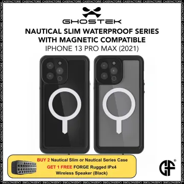 Ghostek - Nautical Slim Case for iPhone 13 Pro Max - Black