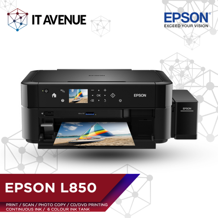 Epson L850 Photo All-in-One Ink Tank Printer | Lazada PH