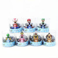 ของเล่นฟิกเกอร์ PVC กับเด็ก12.5*8*9ซม.,ฟิกเกอร์การ์ตูนลิงมังกร Yoshi Kart แบบดึงกลับรถซูเปอร์มาริโอ้พร้อมกล่องของขวัญ  toyของขวัญสำหรับเด็ก ef toy