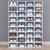 【CW】 Transparent Drawer Shoe Hanger Storage Boxes Opening Rack Organizer Shoes Men Sneakers Organizers