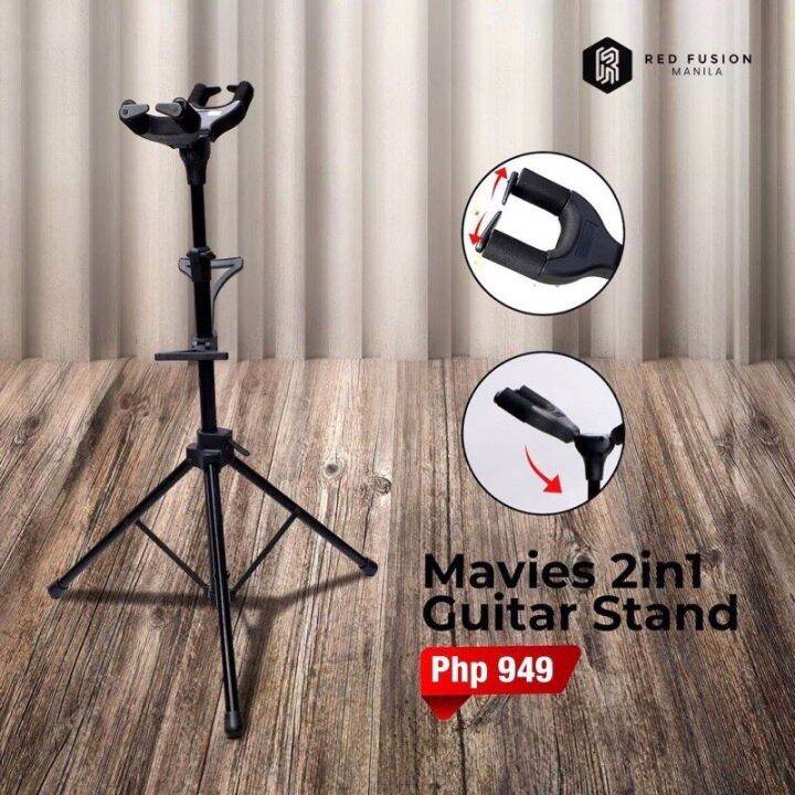 Mavies 2in1 Guitar Stand Lazada PH