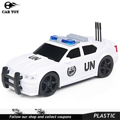 Car Toys 1PC 19cmSimulation Police Car Toy Pursuit Rescue Vehical Model With Sound Light Best Gift For Kids Boys Girls Vehicle Car Model Toys For Boys
